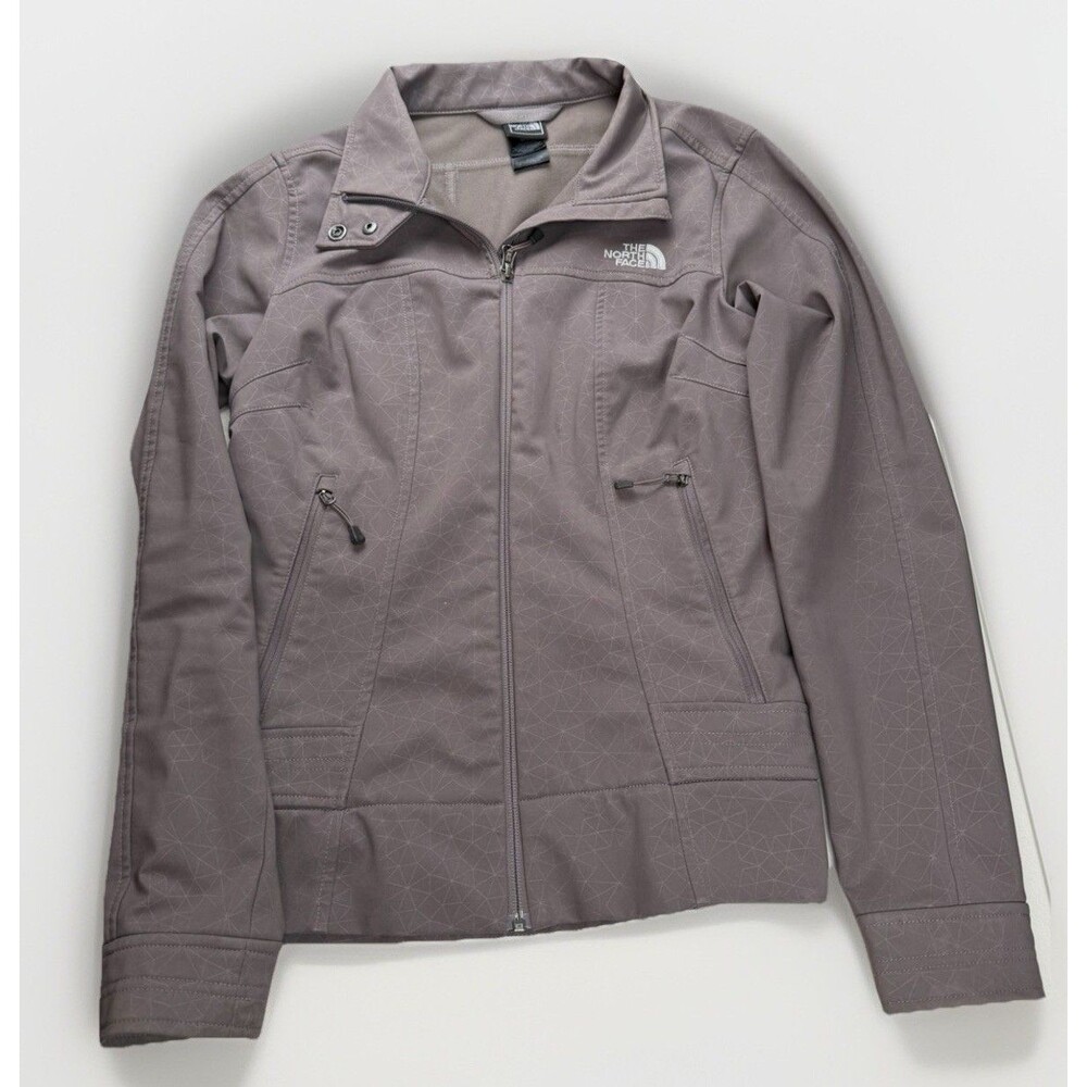 The North Face Womens Medium Soft Shell Jacket Plum Purple‎ Outdoor Active